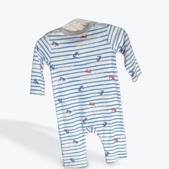 Sleep and play Crab romper - 6 months - Picture 2 of 5